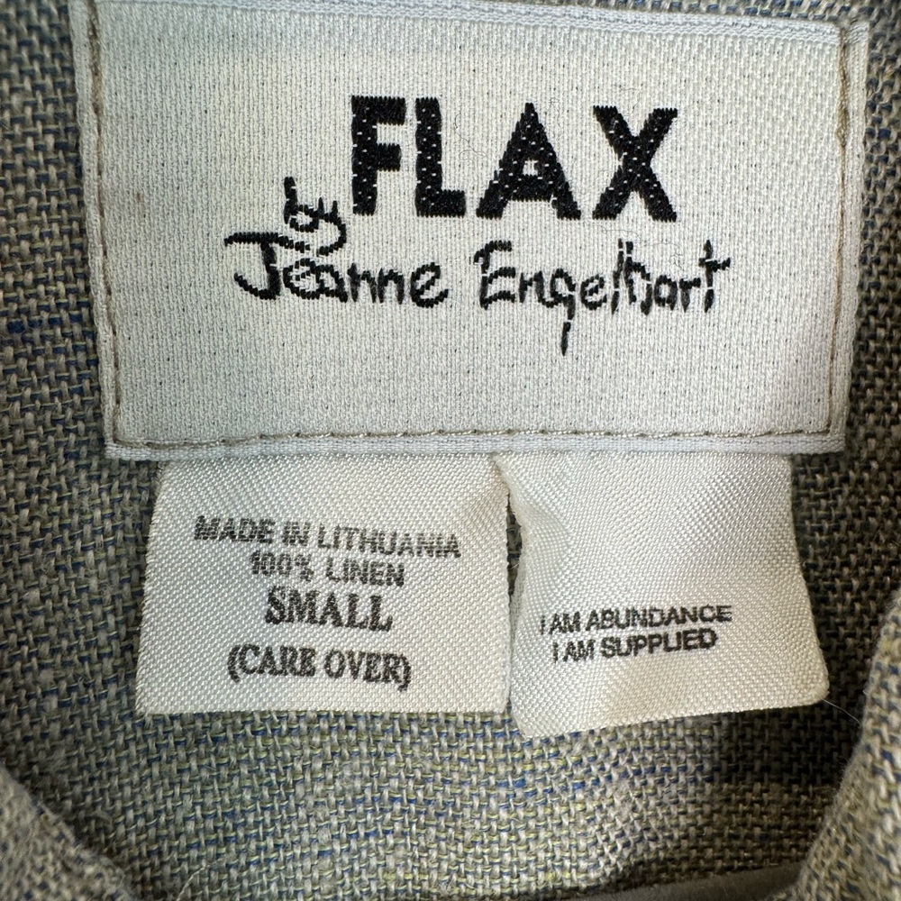 Flax Linen Button-Up - Picture 3 of 7